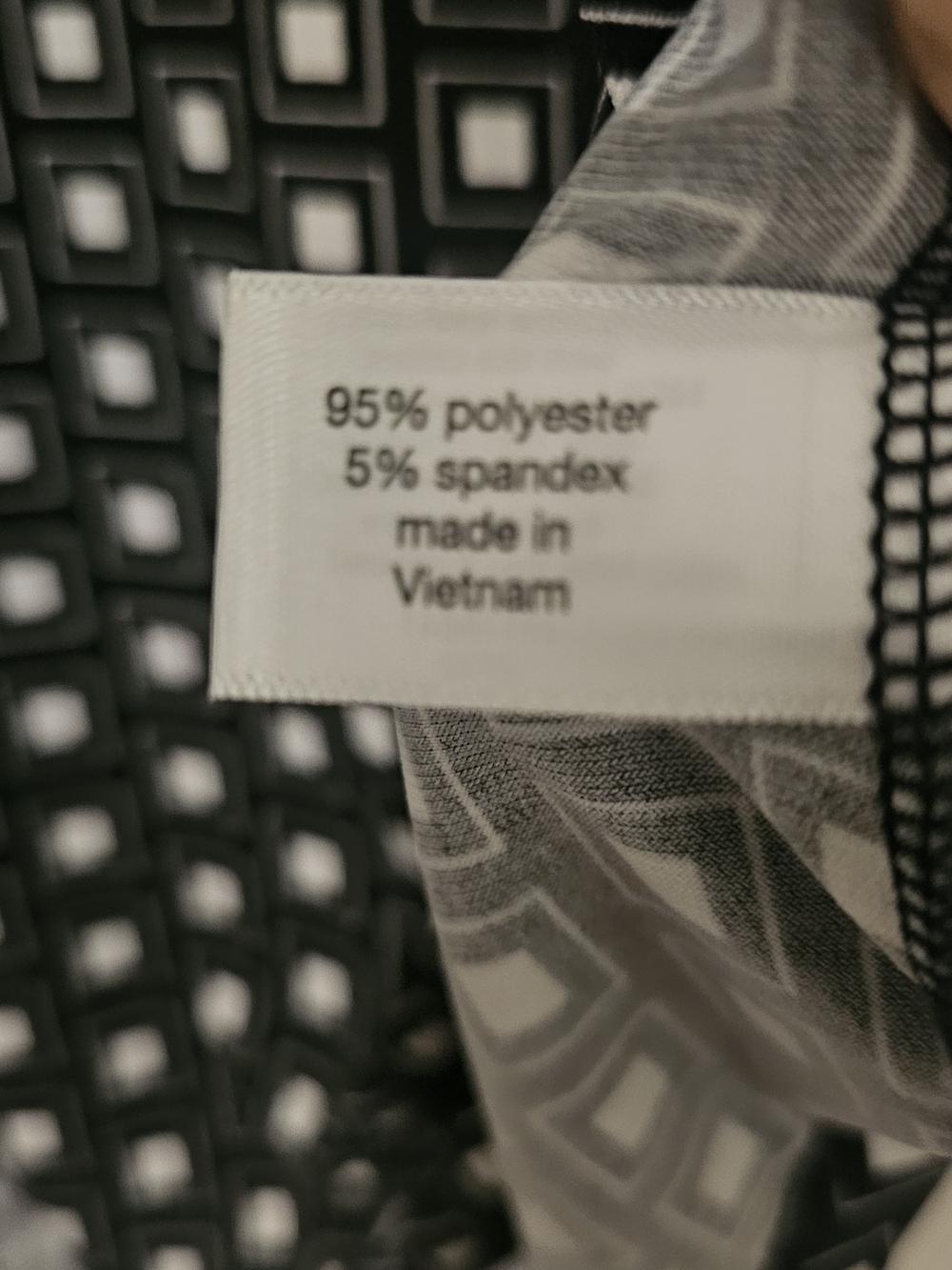 NWT Lane Bryant Black & White Geometric Tunic Blouse - Picture 5 of 11